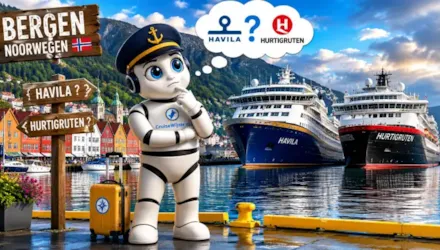 HAVILA OF HURTIGRUTEN WELKE PAST BIJ U?